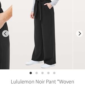 ✨Host Pick✨ Lululemon Noir Pant *Woven